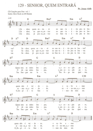 Catholic Church Music (Músicas Católicas)  score for Keyboard