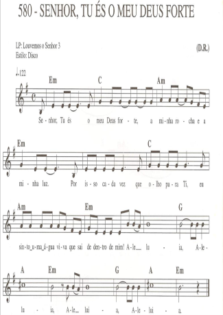 Catholic Church Music (Músicas Católicas)  score for Keyboard