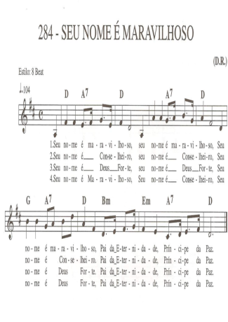 Catholic Church Music (Músicas Católicas)  score for Keyboard