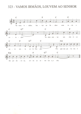 Catholic Church Music (Músicas Católicas)  score for Keyboard