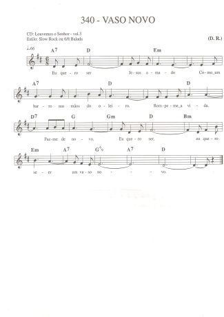 Catholic Church Music (Músicas Católicas)  score for Keyboard