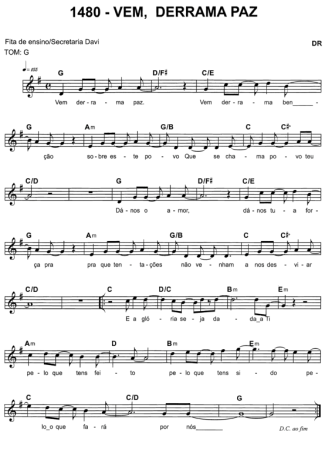 Catholic Church Music (Músicas Católicas)  score for Keyboard