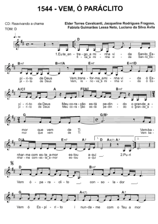 Catholic Church Music (Músicas Católicas)  score for Keyboard