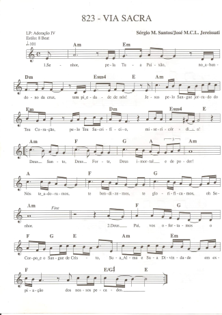 Catholic Church Music (Músicas Católicas)  score for Keyboard