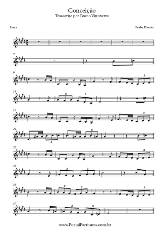 Cauby Peixoto  score for Harmonica