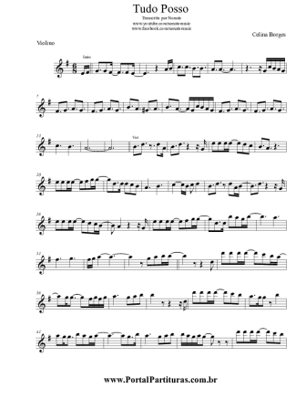 Celina Borges  score for Violin