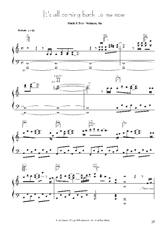 Céline Dion  score for Piano