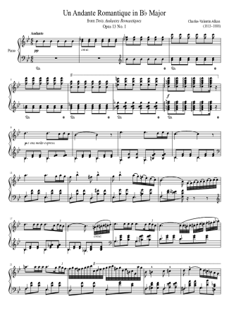 Charles Valentin Alkan  score for Piano