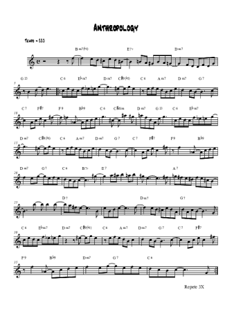 Charlie Parker  score for Tenor Saxophone Soprano (Bb)