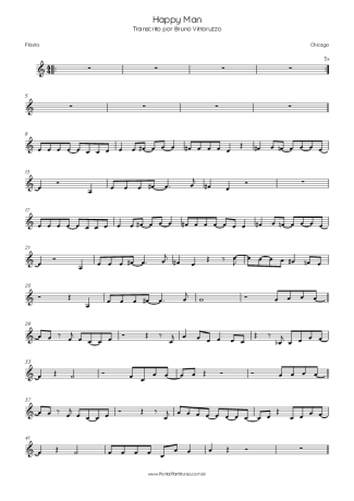 Chicago  score for Flute