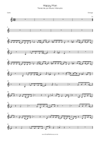 Chicago Happy Man score for Harmonica
