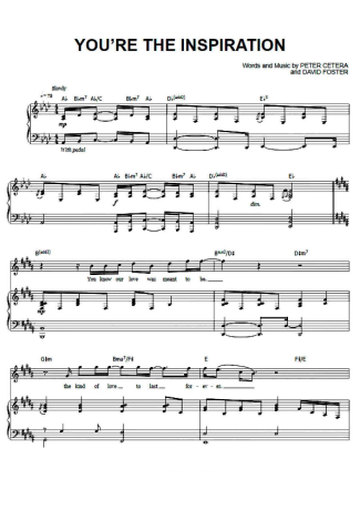 Chicago  score for Piano