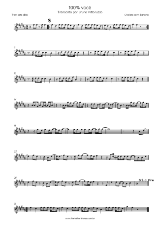 Chiclete com Banana  score for Trumpet