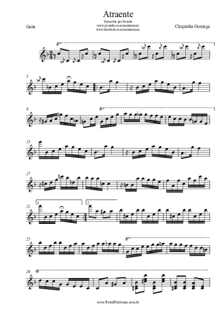 Chiquinha Gonzaga Atraente score for Harmonica