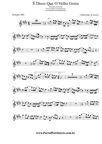 Chitãozinho e Xororó  score for Trumpet