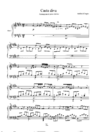 Chopin  score for Piano