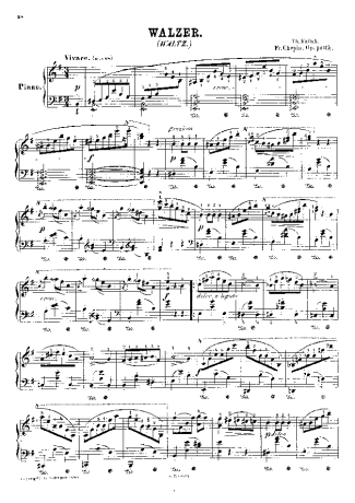 Chopin  score for Piano