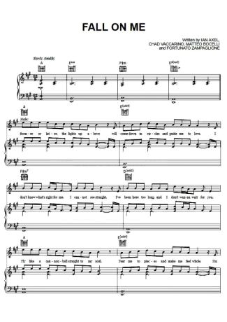 Christina Aguilera  score for Piano