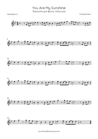 Score for Clarinet (C)