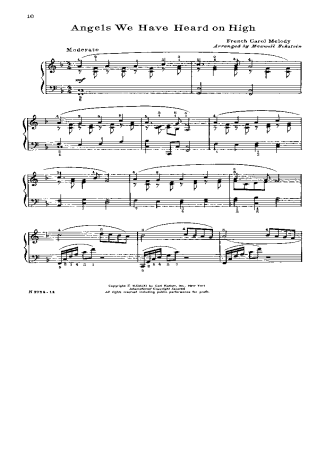 Christmas Songs (Temas Natalinos)  score for Piano