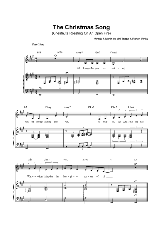 Christmas Songs (Temas Natalinos)  score for Piano