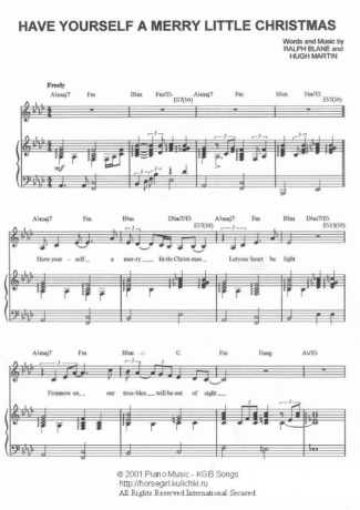 Christmas Songs (Temas Natalinos)  score for Piano