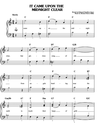 Christmas Songs (Temas Natalinos)  score for Piano