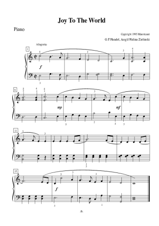 Christmas Songs (Temas Natalinos)  score for Piano