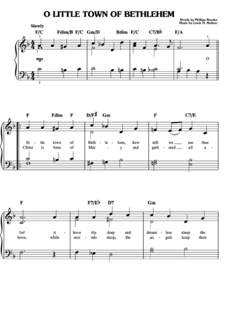 Christmas Songs (Temas Natalinos)  score for Piano