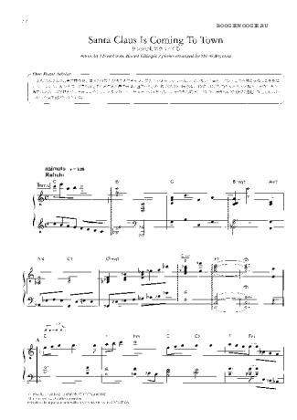 Christmas Songs (Temas Natalinos)  score for Piano