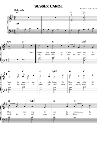 Christmas Songs (Temas Natalinos)  score for Piano