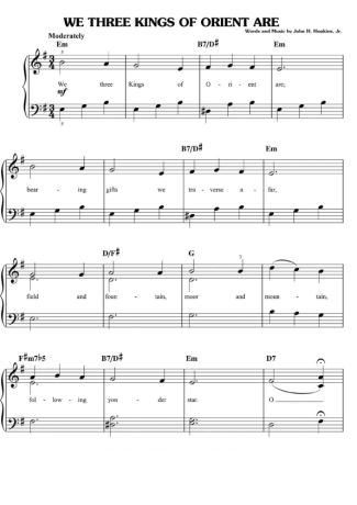 Christmas Songs (Temas Natalinos)  score for Piano