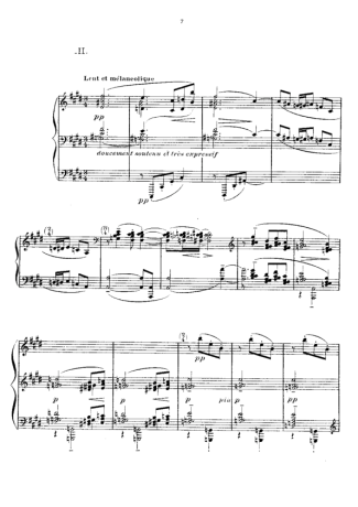 Claude Debussy  score for Piano