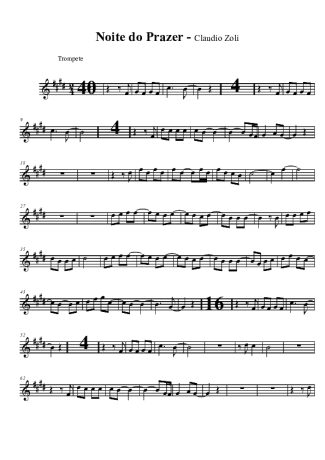 Claudio Zoli  score for Clarinet (Bb)