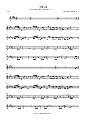 Comunidade Colo de Deus Yeshua score for Harmonica