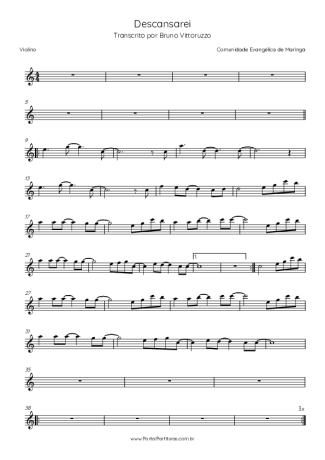 Comunidade Evangélica de Maringá  score for Violin