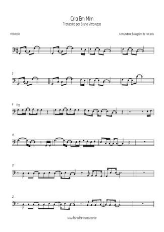 Comunidade Evangélica de Nilópolis  score for Cello