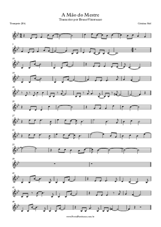 Cristina Mel  score for Trumpet