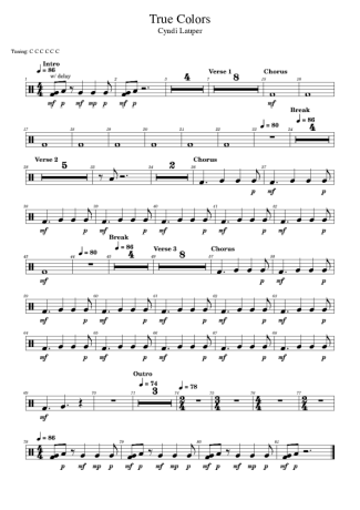 43659 <br />
<b>Notice</b>:  Undefined index: partitura in <b>/home/v2ariamus/public_html/scorelist2.php</b> on line <b>584</b><br />
 - True Colors - ड्रम