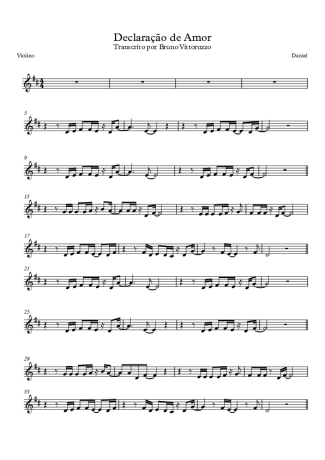 Daniel  score for Violin