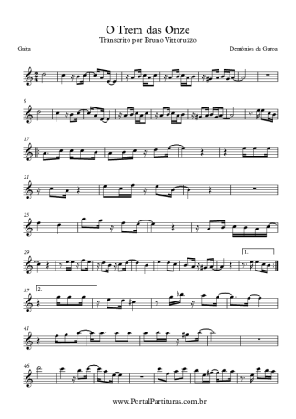 Demônios da Garoa Trem das Onze score for Harmonica