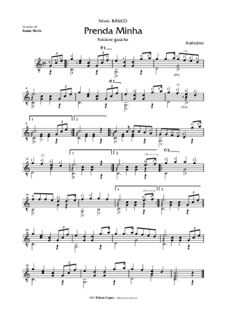 Desconhecido  score for Acoustic Guitar