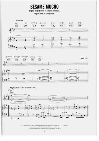 Diana Krall  score for Piano