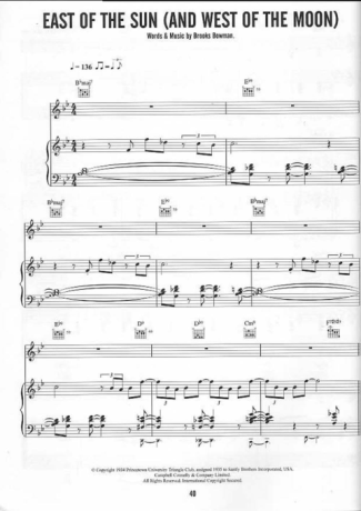 Diana Krall  score for Piano