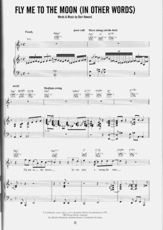 Diana Krall  score for Piano