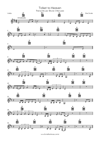 Score for Acoustic Guitar