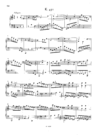 Domenico Scarlatti  score for Piano