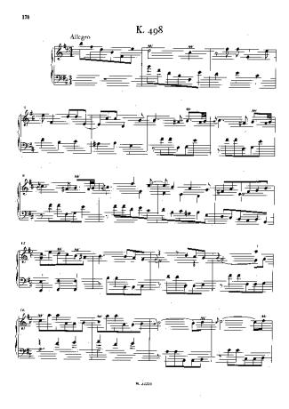 Domenico Scarlatti  score for Piano