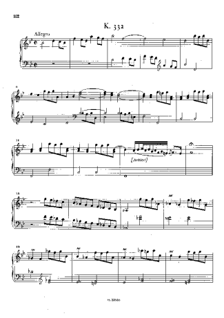 Domenico Scarlatti  score for Piano