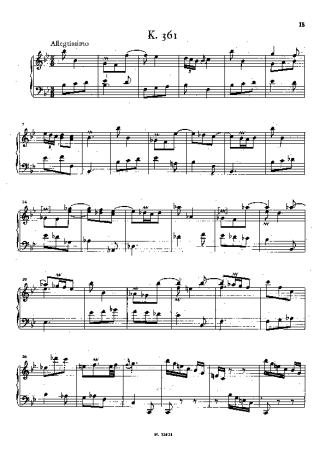 Domenico Scarlatti  score for Piano